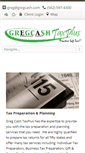 Mobile Screenshot of gregcash.com